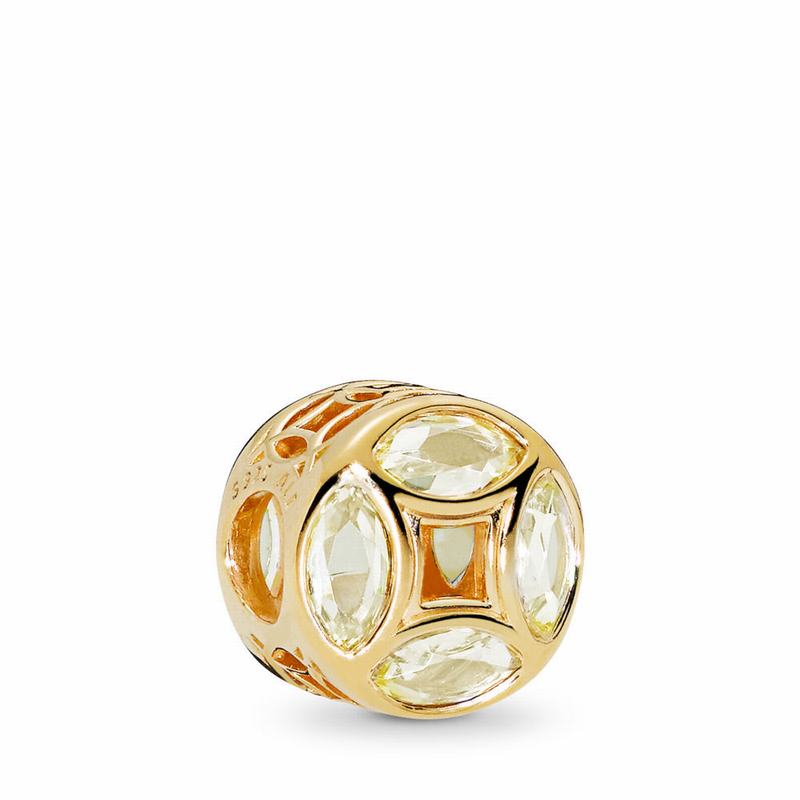 Pandora Shine™ Good Fortune Coin Charm Online NZ, 18ct Gold Plated (170486-NSD)